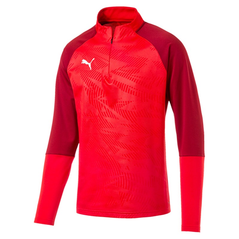 CUP CORE 1/4 Zip Training Jacket - Puma Red